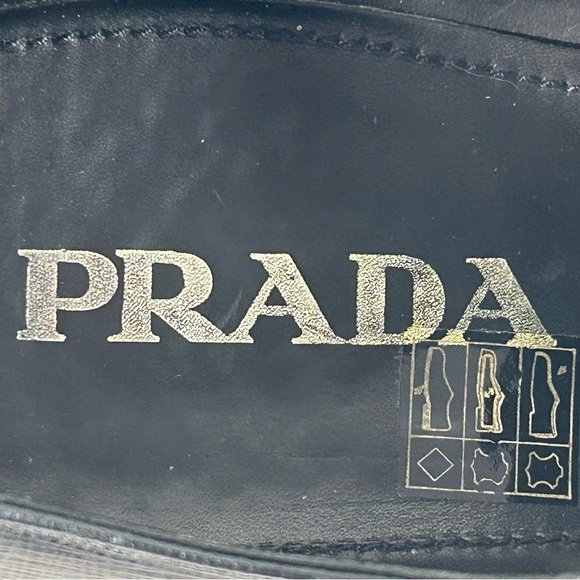 Prada Men's Saffiano Leather Monk Strap Loafers in Nero Black UK 8 US 9D - Picture 9 of 9